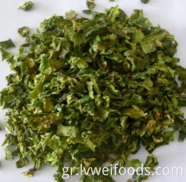 Αφυδατωμένο μεξικάνικο πράσινο πιπέρι 6 6mm Dehydrated Mexican Green Pepper 6 6mm